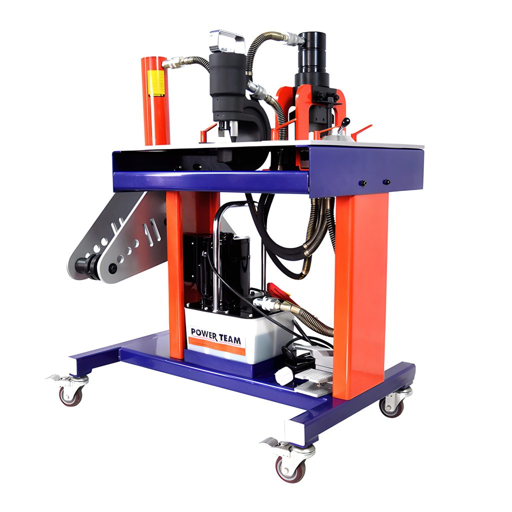 OK Series Multifunction Hydraulic Busbar Bending Cutting Punching